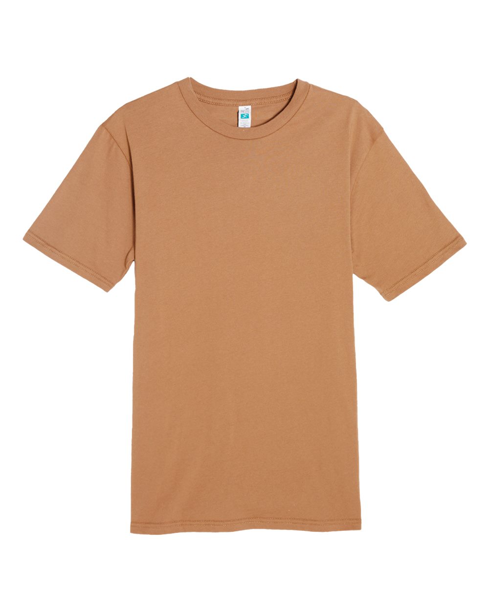 Front View of Toasted Coconut Heavyweight T-Shirt - LS15001