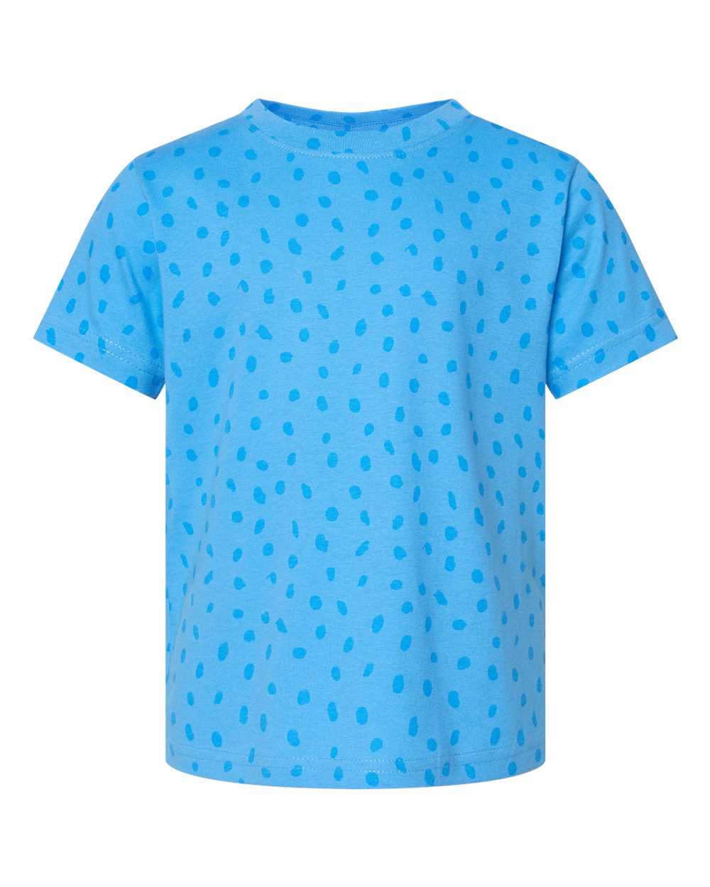 Front View of Tradewind Spot Toddler Fine Jersey Tee - 3321