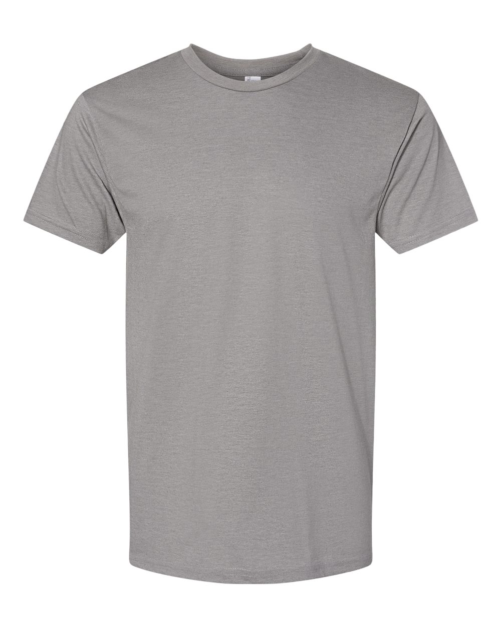 Front View of Tri Asphalt USA-Made Triblend T-Shirt - 5710