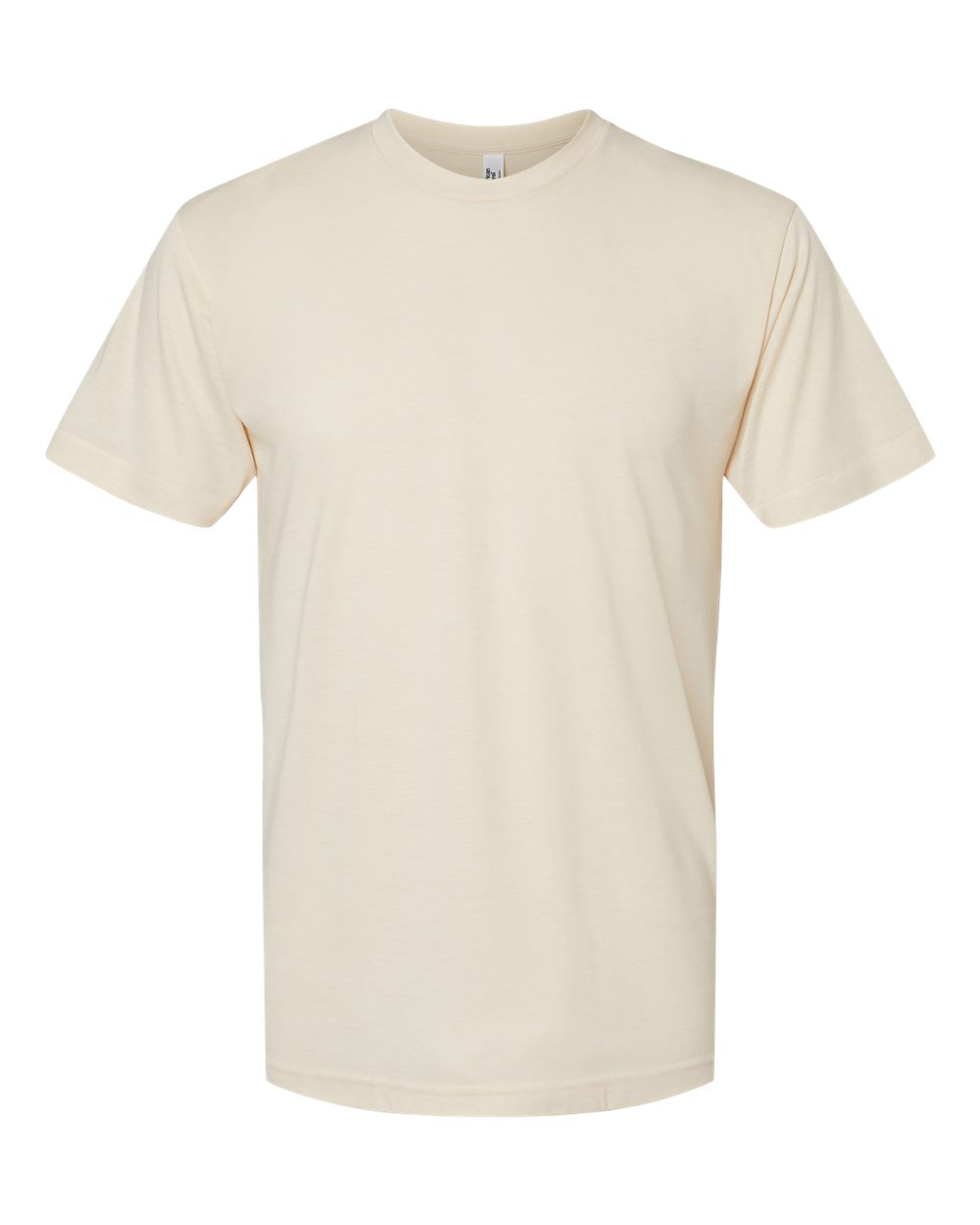 Front View of Tri-Cream Triblend Track Tee - TR401