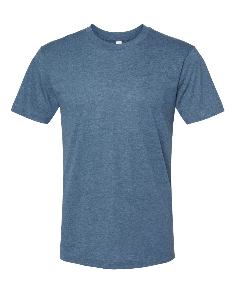 Front View of Tri-Dusk Triblend Track Tee - TR401