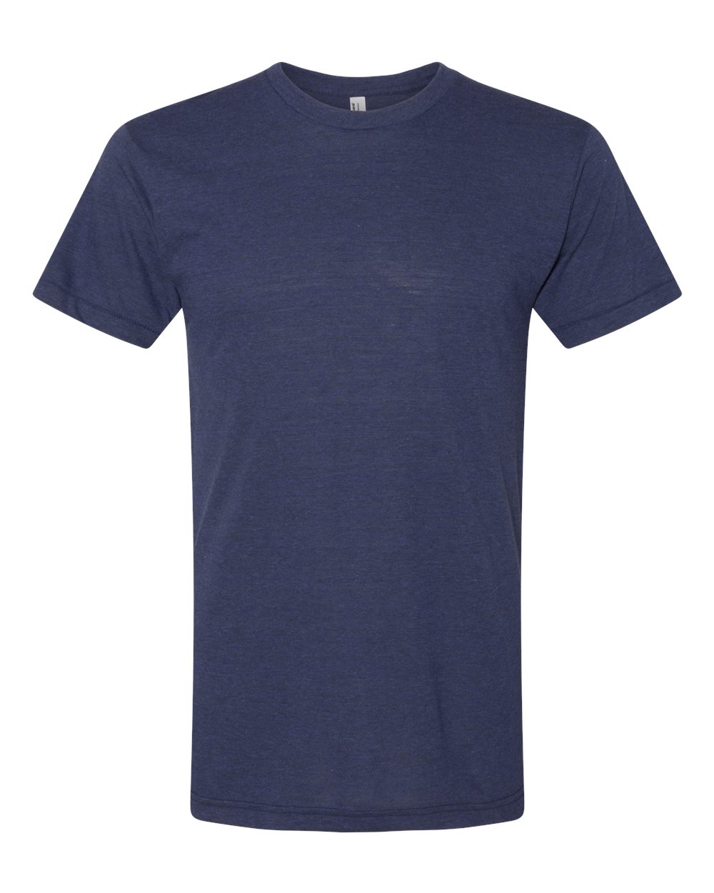 Front View of Tri-Indigo Triblend Track Tee - TR401