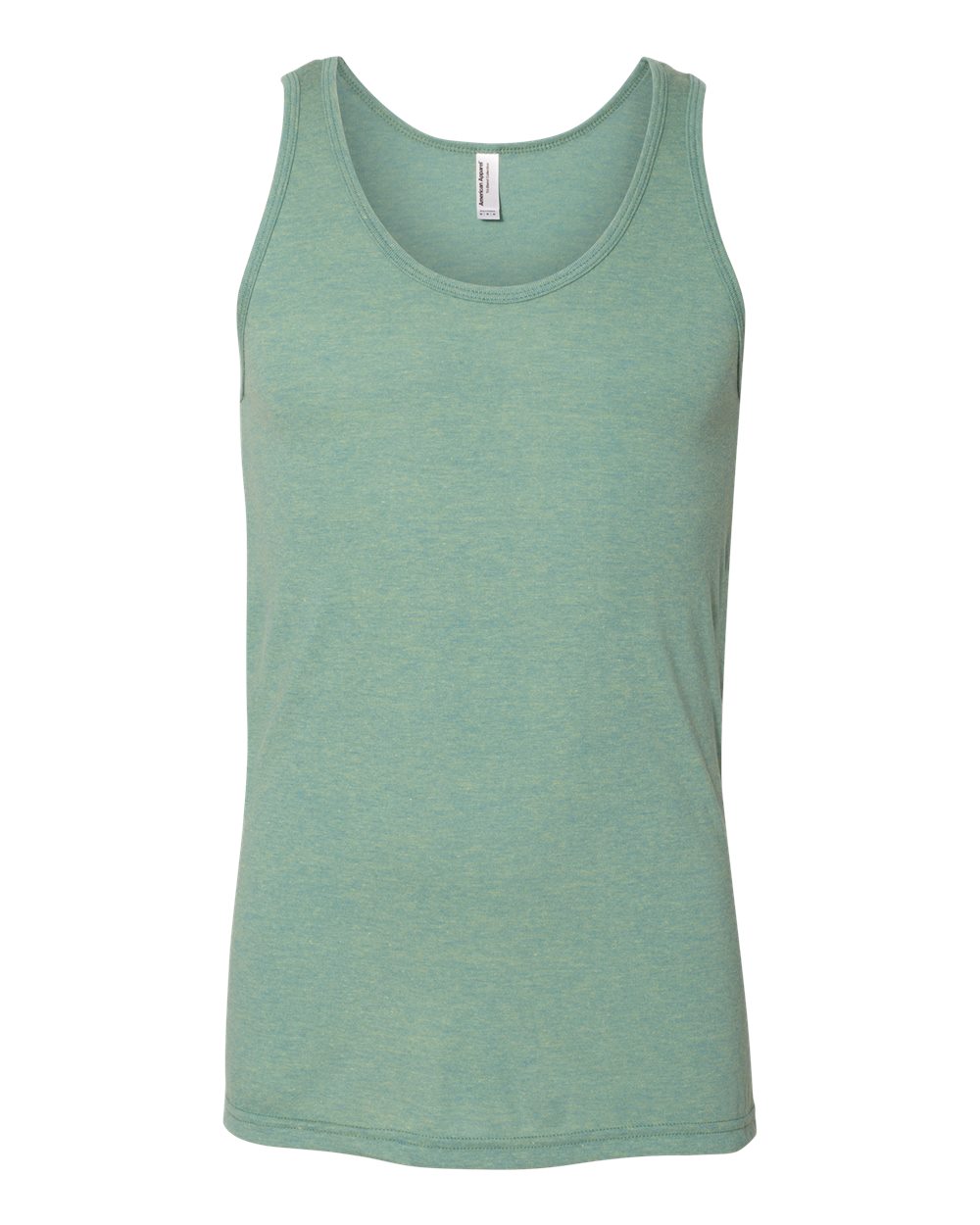 Front View of Tri-Lemon Triblend Tank - TR408W
