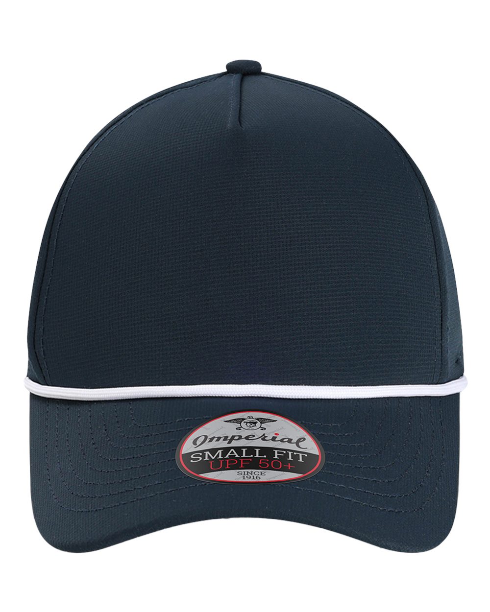 Front View of True Navy/ White The Corral Women's Cap - L5059