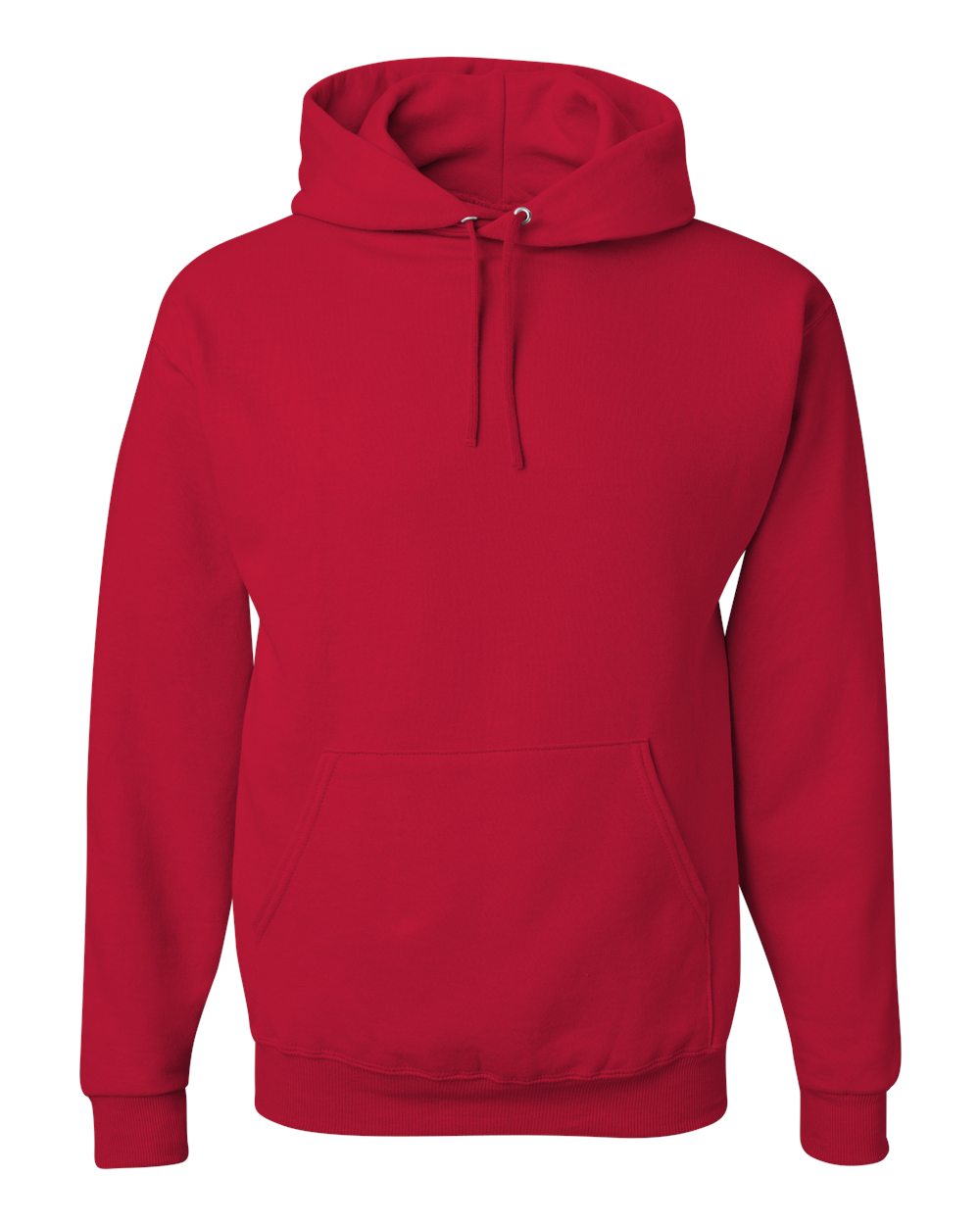 True Red NuBlend® Hooded Sweatshirt - 996MR