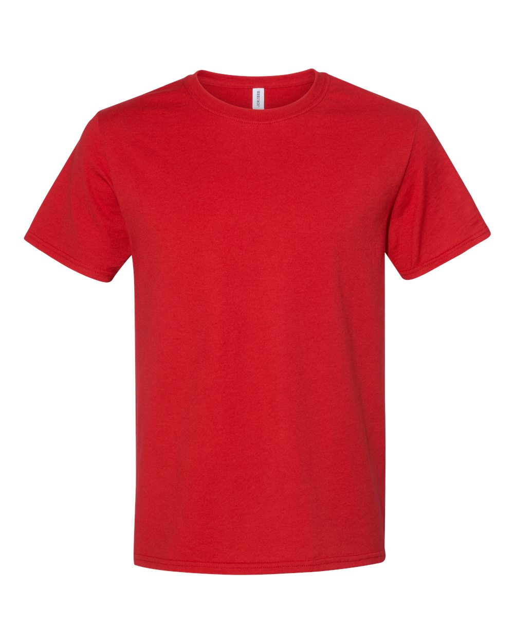 Front View of True Red Premium Blend Ring-Spun T-Shirt - 560MR