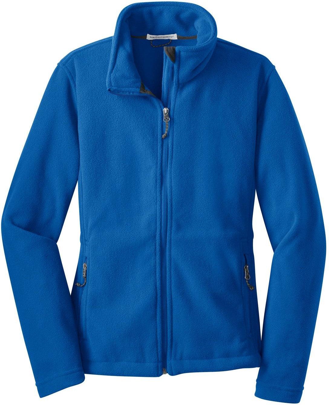 Front View of True Royal Port Authority Women's Value Fleece Jacket. L217