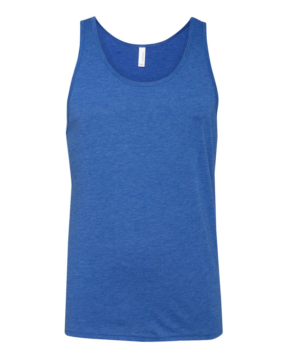 Front View of True Royal Triblend Triblend Tank - 3484