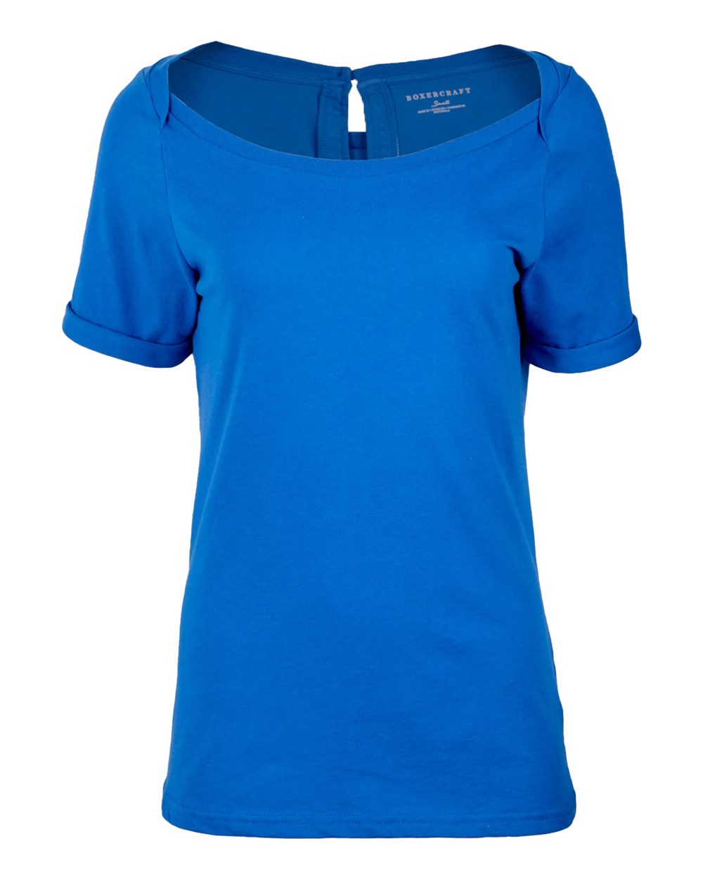 Front View of True Royal Women's Carefree T-shirt - BW2404