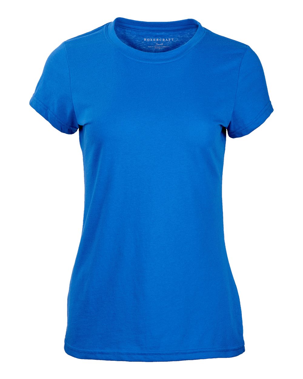 Front View of True Royal Women's Essential T-shirt - BW2104