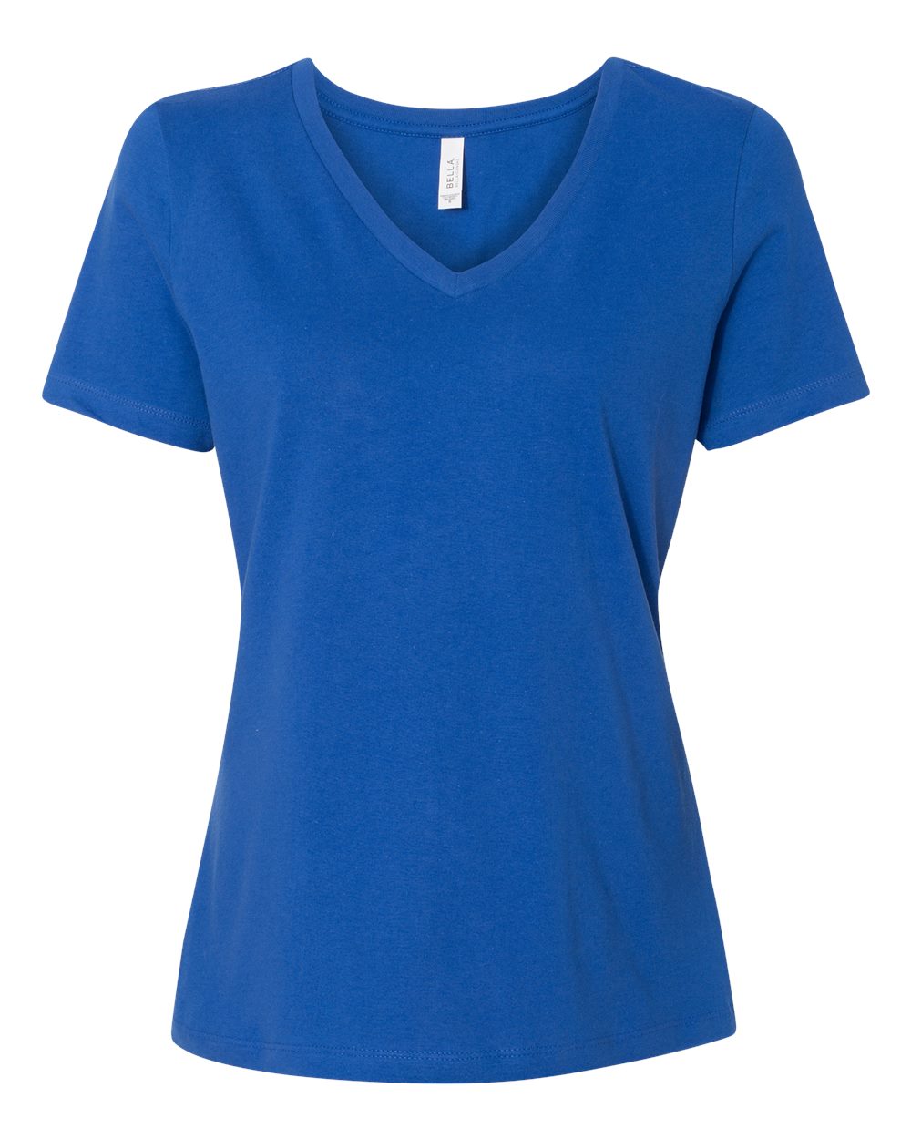 True Royal Women’s Relaxed Jersey V-Neck Tee - 6405