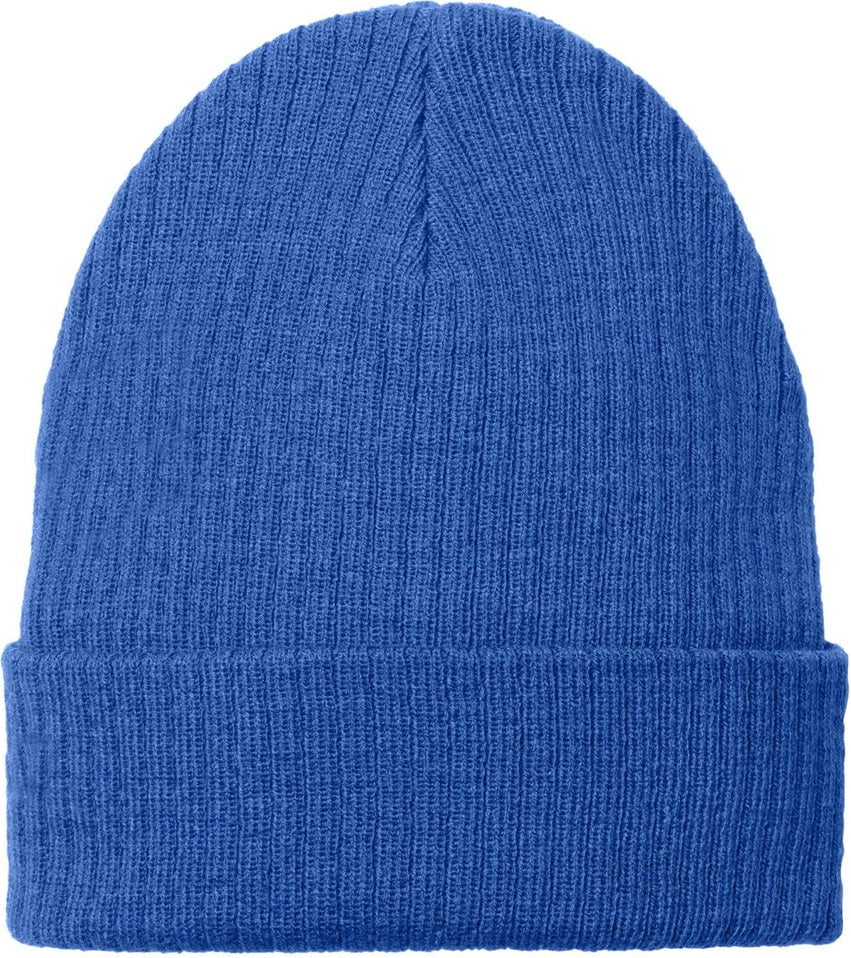 Front View of TrueRoyal Port Authority C-FREE Recycled Beanie C880
