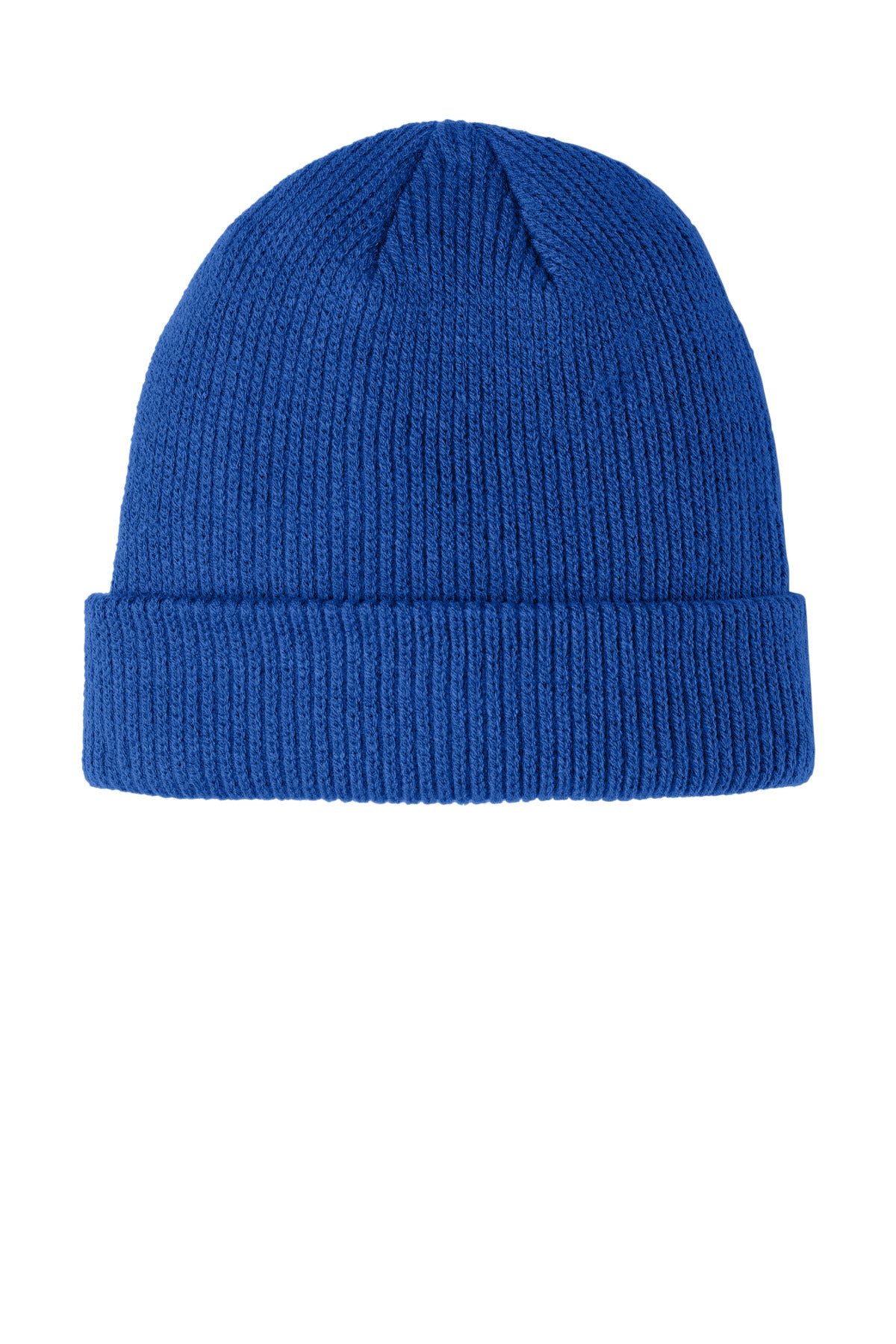 Front View of TrueRoyal Port Authority Cozy Cuffed Beanie C977