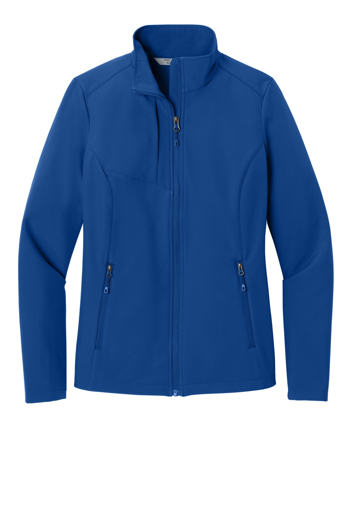 Front View of TrueRoyal Port Authority Women's C-FREE Core Soft Shell L720