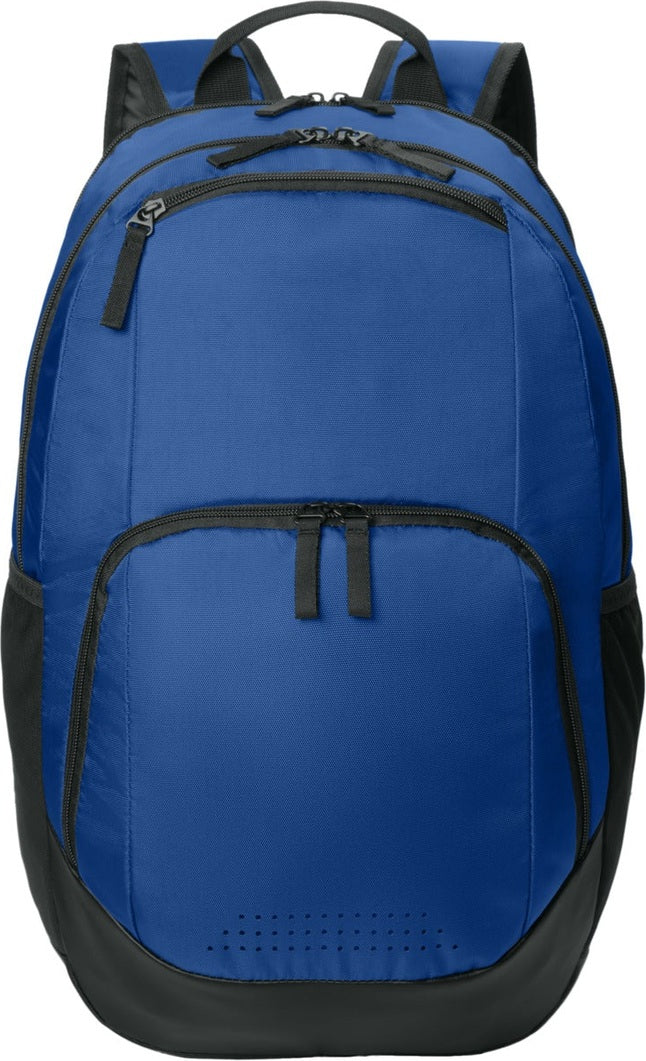 Front View of TrueRoyal Sport-Tek Rec Backpack BST200
