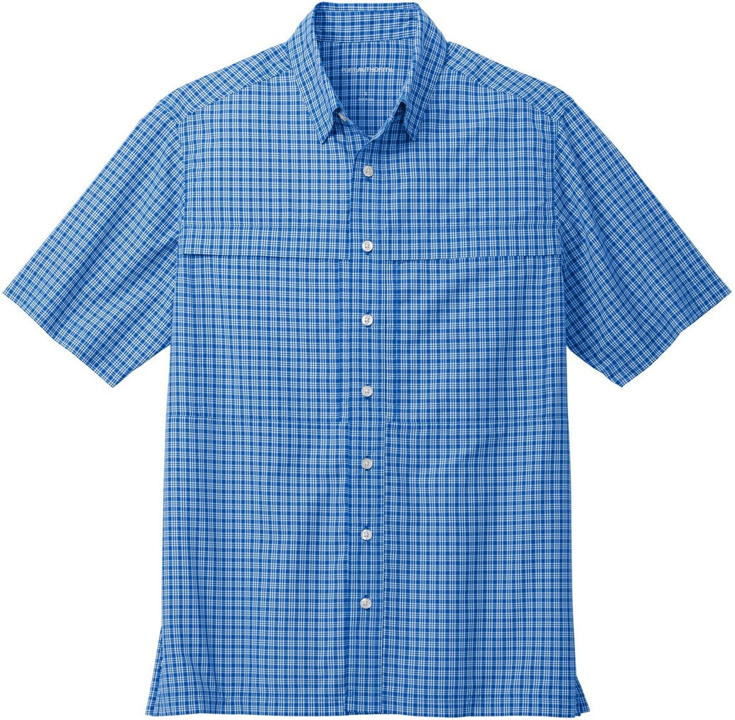 Front View of TRy/WMinPd Port Authority Short Sleeve UV Daybreak Shirt W961