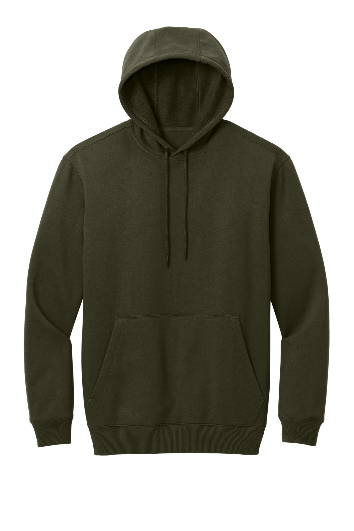 Front View of TundraGrn CornerStone Tough Fleece Pullover Hoodie CSF630