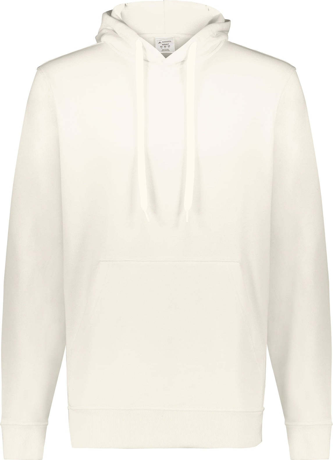 Front View of VANILLA 60/40 FLEECE HOODY