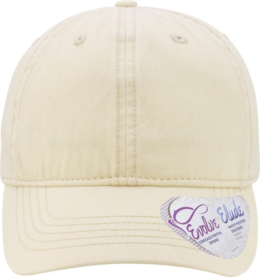 Vanilla/ Longhorn Women's Pigment-Dyed with Fashion Undervisor Cap - CASSIE