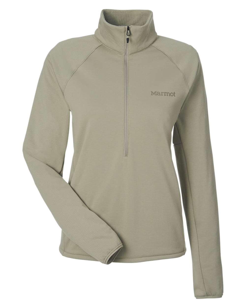 Front View of Vetiver Women&#39;s Leconte Half-Zip Pullover - M15391