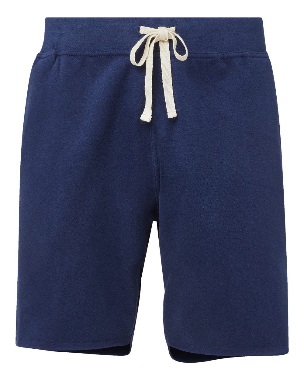 Front View of Vintage Blue Vintage Fleece Shorts - 22743