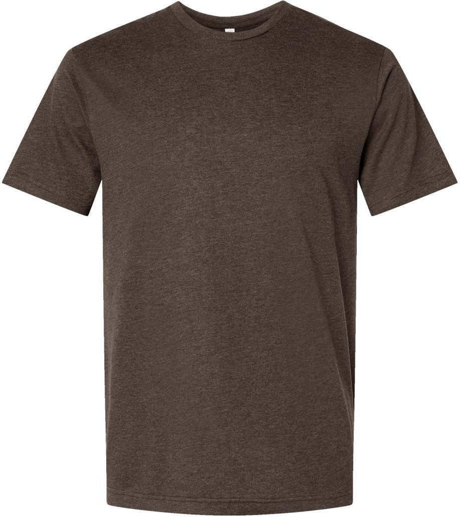 Front View of Vintage Chocolate Fine Jersey Tee - 6901