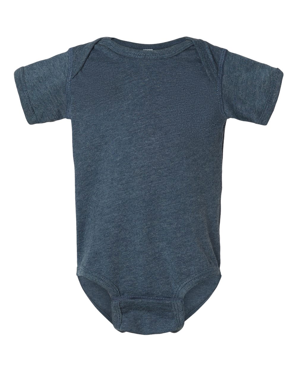 Front View of Vintage Denim Infant Fine Jersey Bodysuit - 4424