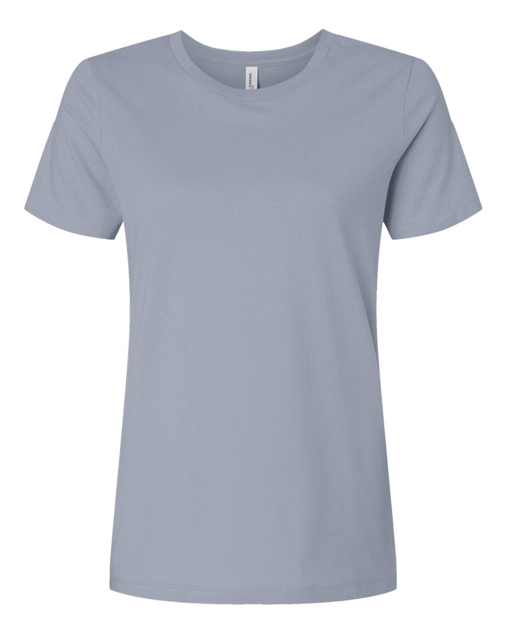 Front View of Vintage Denim Women’s Relaxed Jersey Tee - 6400