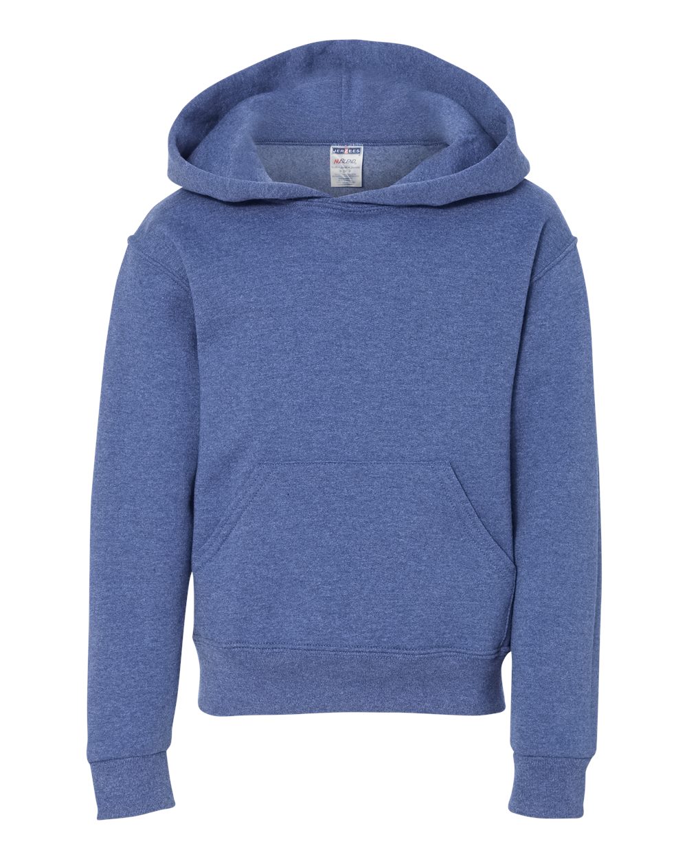 Vintage Heather Blue NuBlend® Youth Hooded Sweatshirt - 996YR