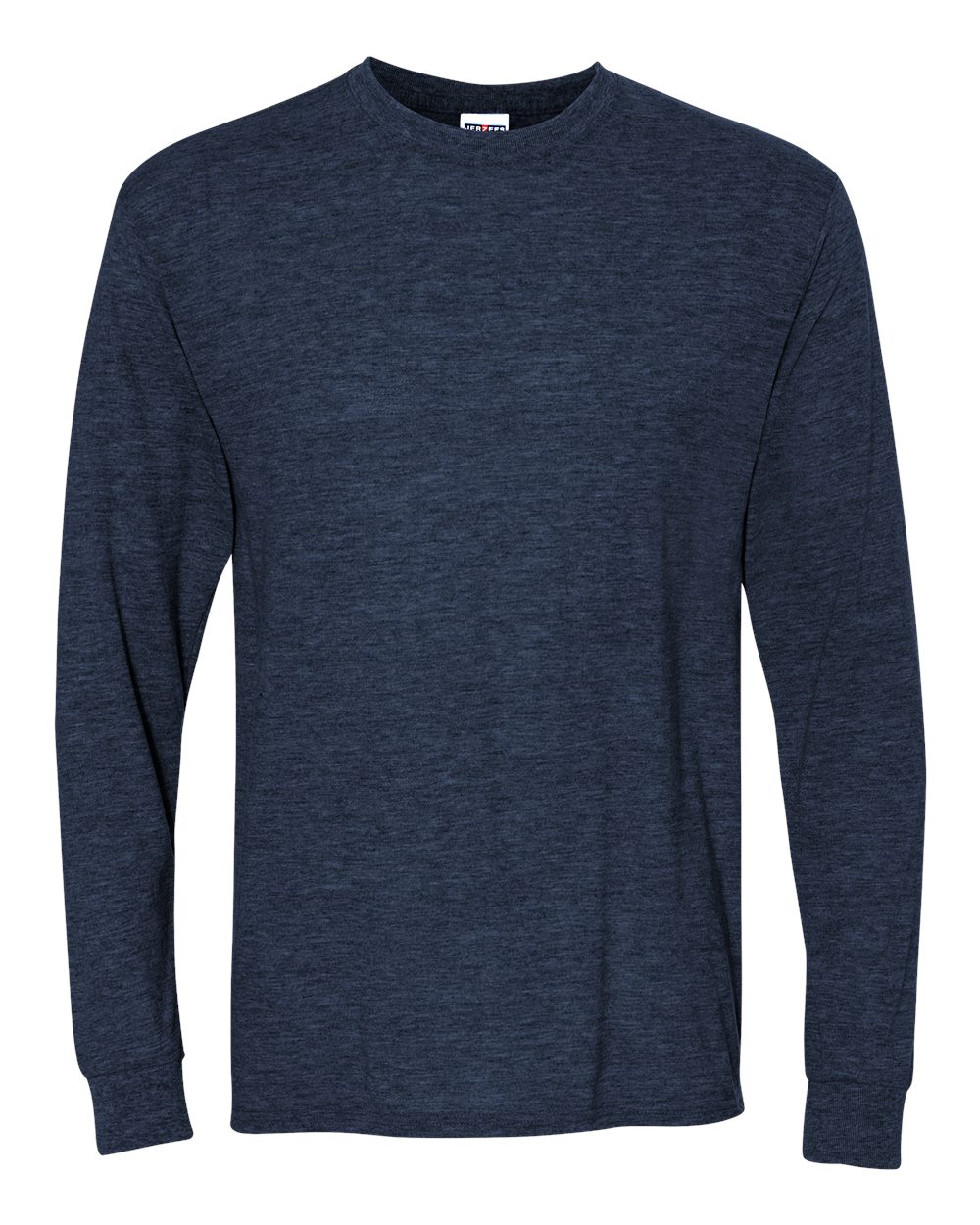Vintage Heather Navy Dri-Power® Long Sleeve 50/50 T-Shirt - 29LSR