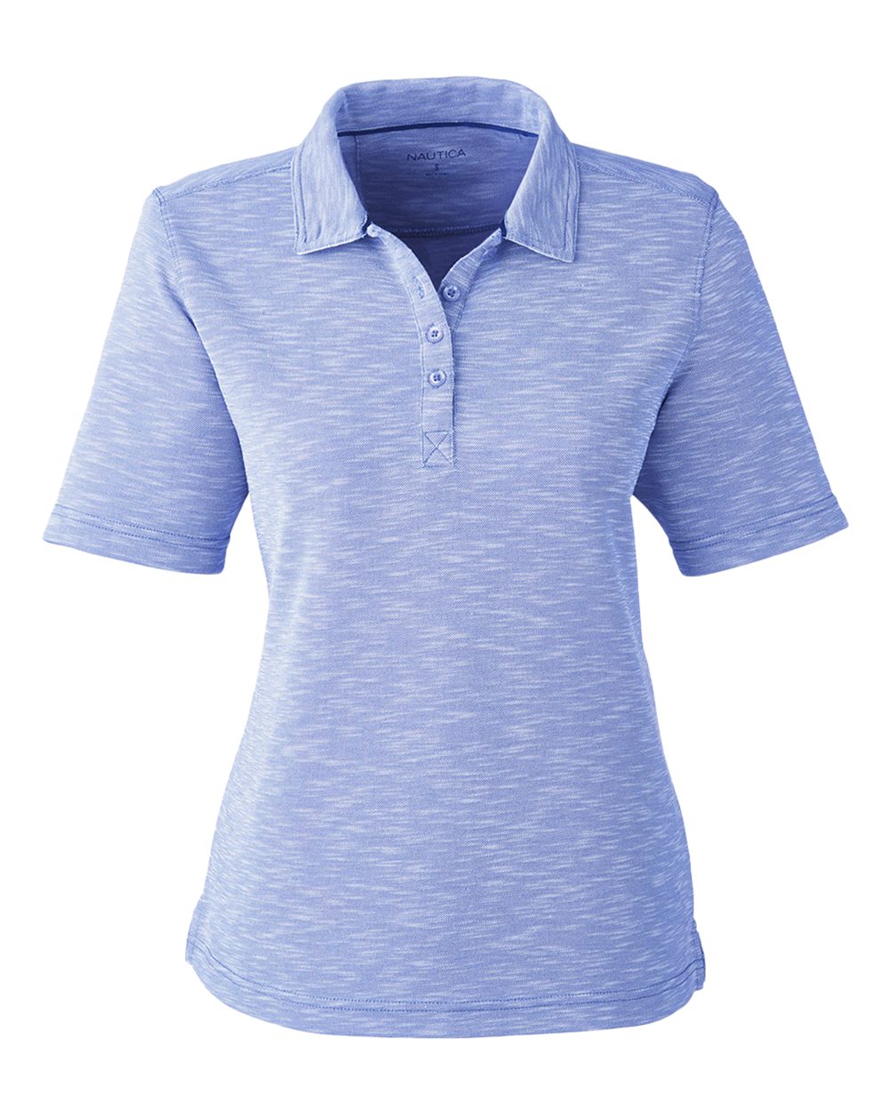 Front View of Vintage Mavi Women&#39;s Sun Surfer Slub Polo - N17974
