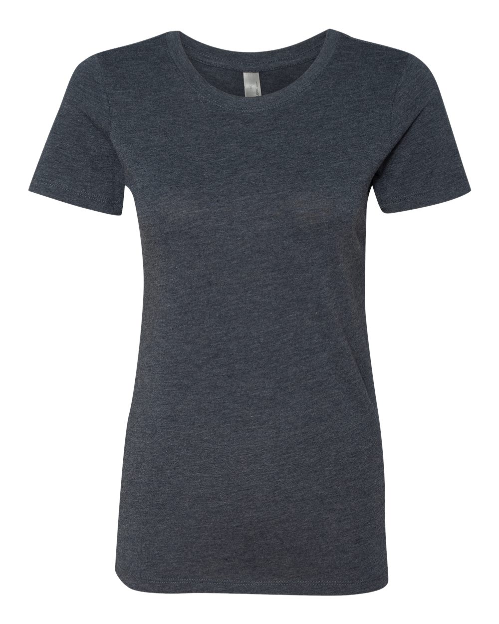 Front View of Vintage Navy Women’s Triblend T-Shirt - 6710