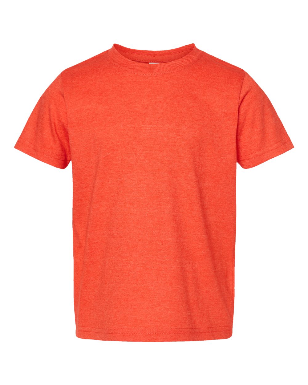 Front View of Vintage Orange Toddler Fine Jersey Tee - 3321