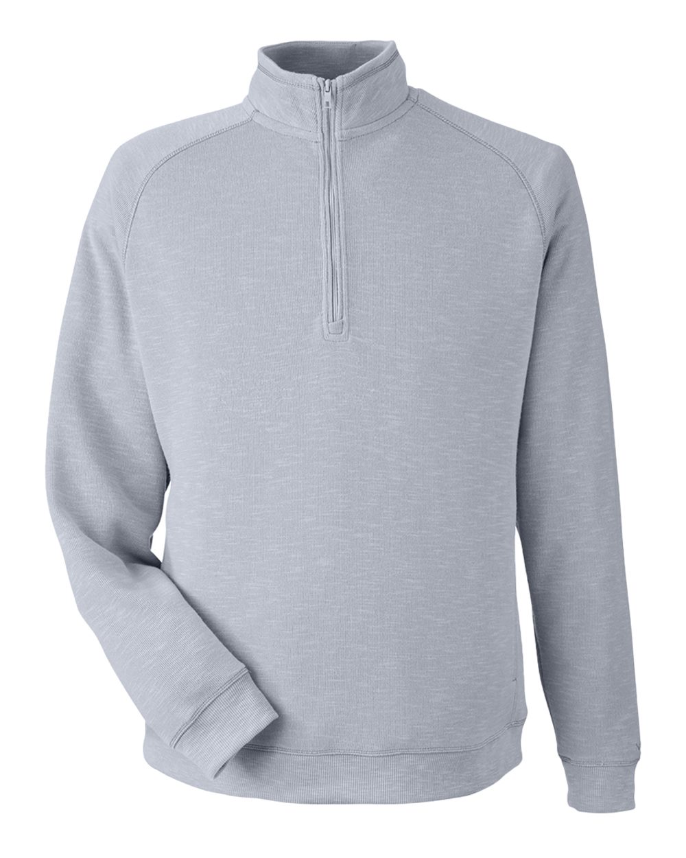 Front View of Vintage Pebble Sun Surfer Supreme Quarter-Zip Sweatshirt - N17991