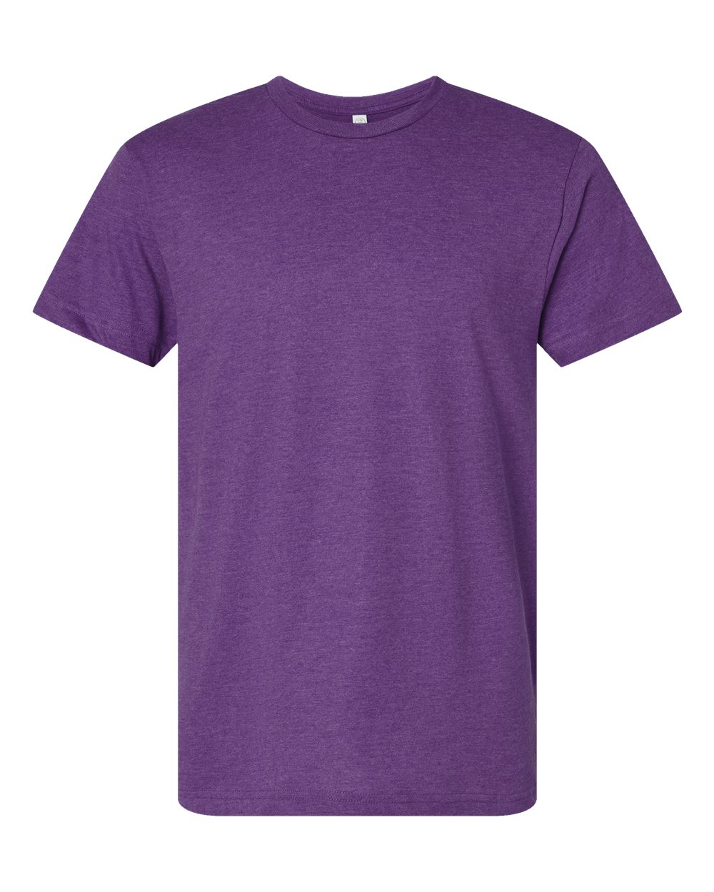 Front View of Vintage Purple Fine Jersey Tee - 6901
