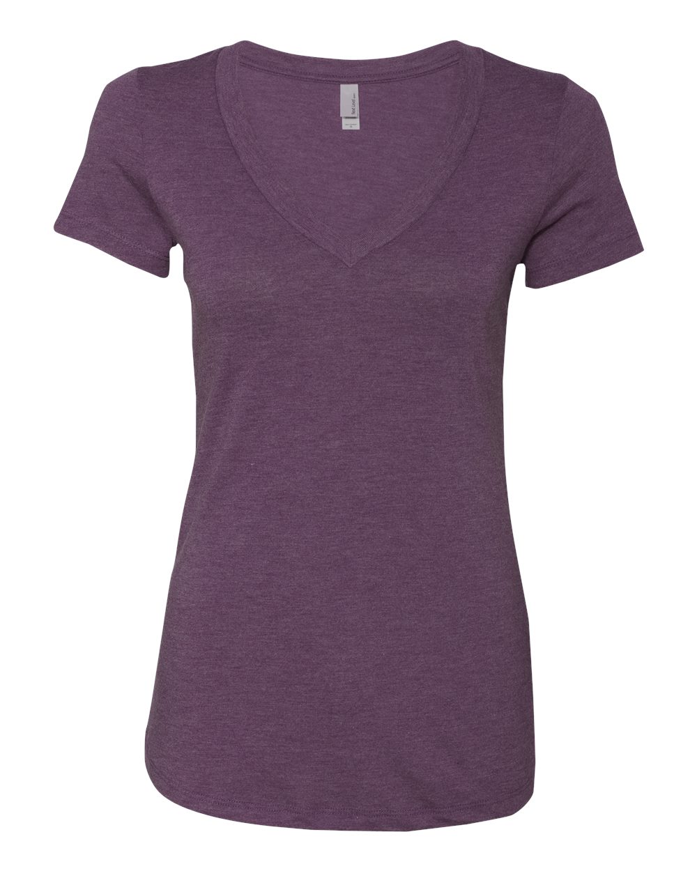 Vintage Purple Women’s Triblend Deep V-Neck T-Shirt - 6740