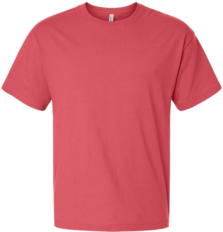 Front View of Vintage Red 6 oz. Heavyweight Tee - 3010