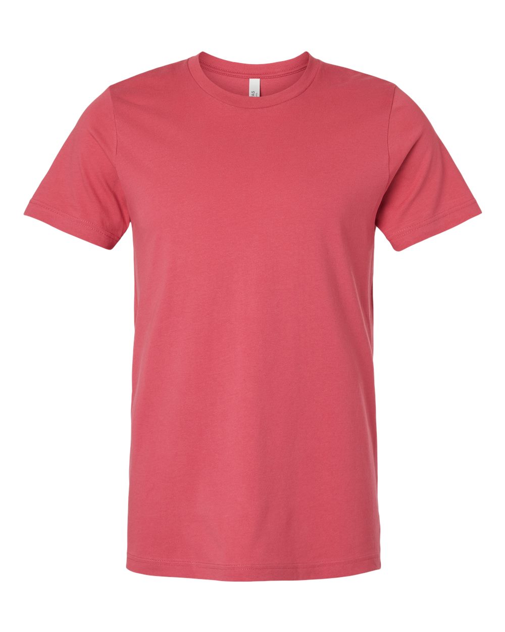 Front View of Vintage Red Jersey Tee - 3001