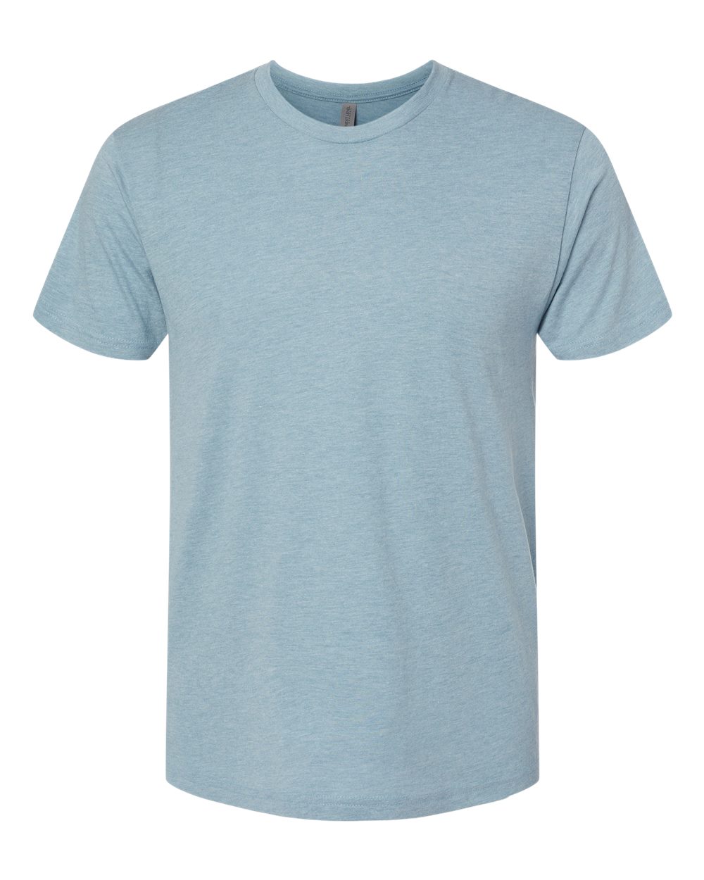 Front View of Vintage Stonewash Denim Triblend T-Shirt - 6010