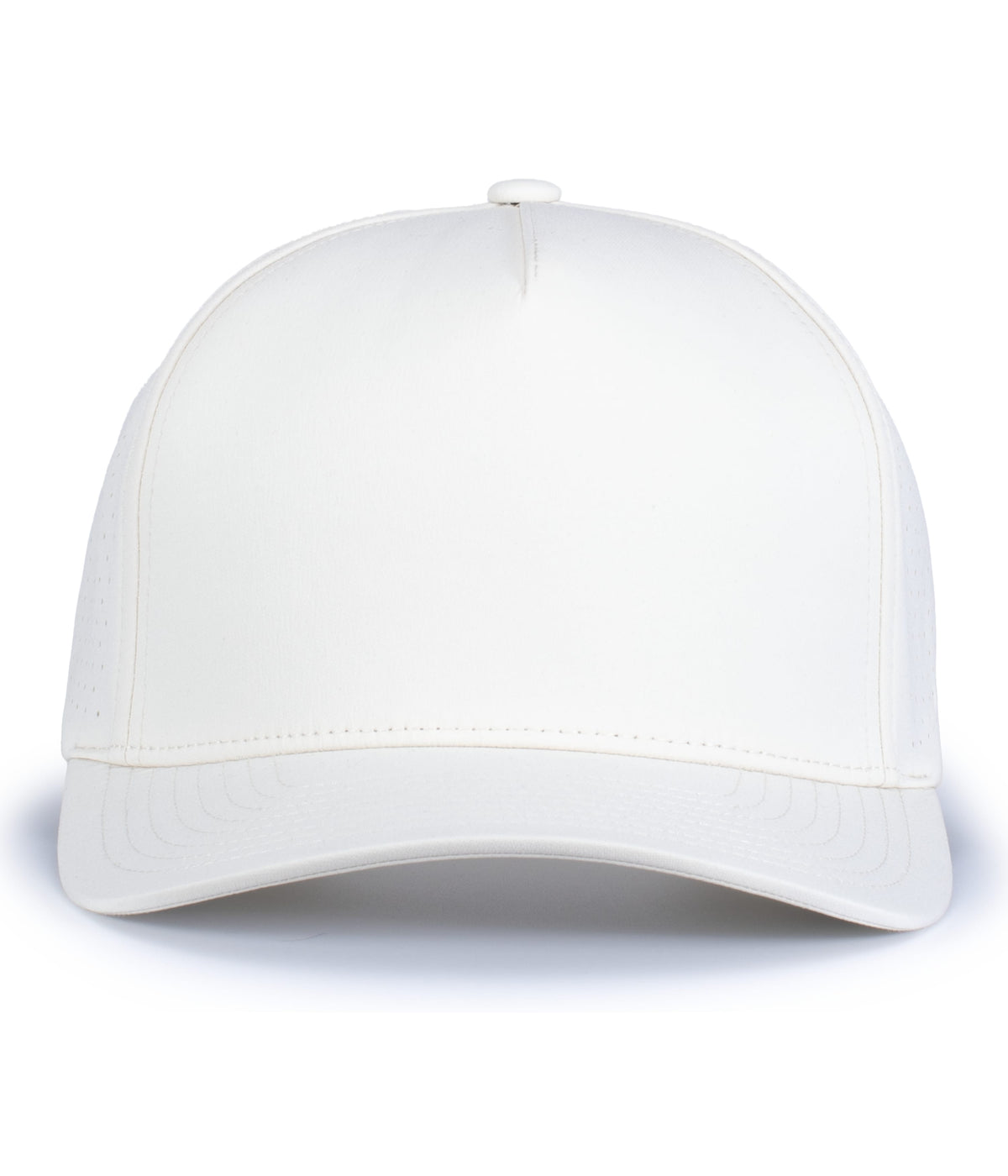 Front View of VINTAGE WHITE WEEKENDER PERFORATED