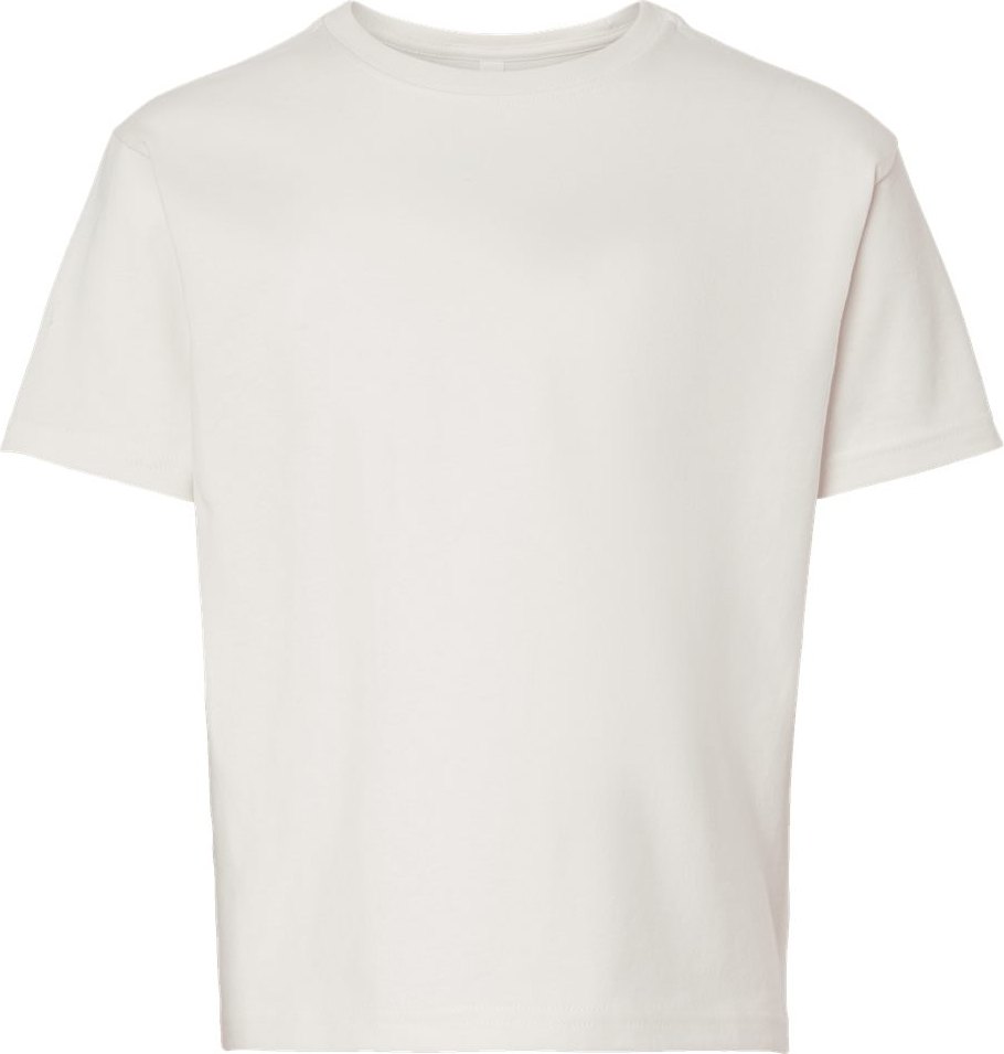 Front View of Vintage White Youth 6oz. Heavyweight Tee - 3010Y
