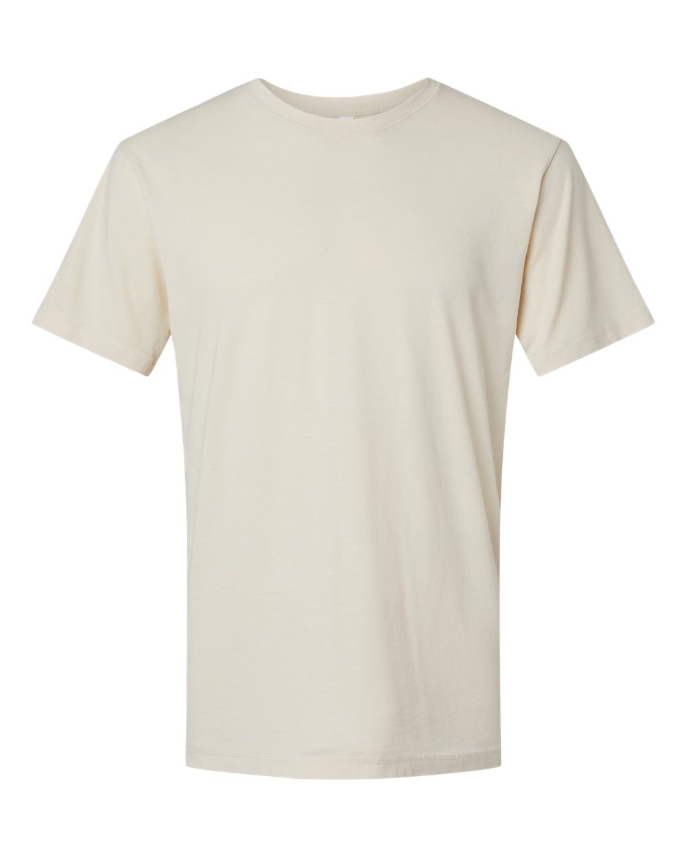 Front View of Washed Natural Vintage Wash Tee - 6902