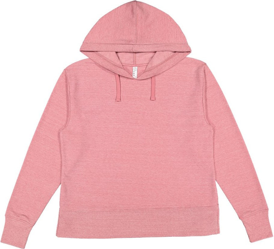 Front View of Weathered Mauvelous Women's Vintage Wash Hoodie - 3536