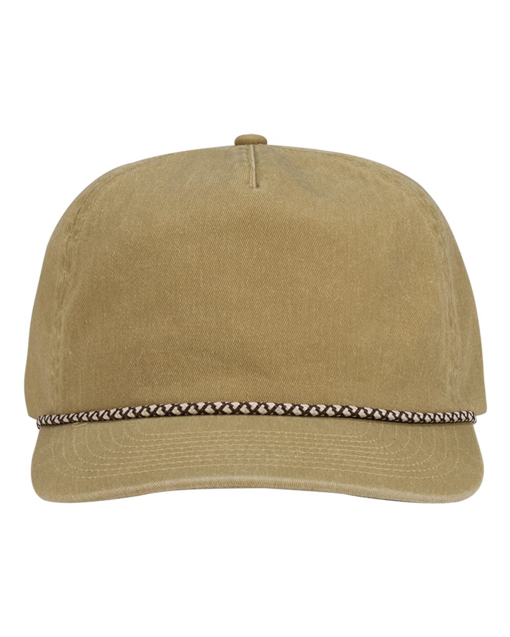 Front View of Wheat Rockwell Cap - 3053