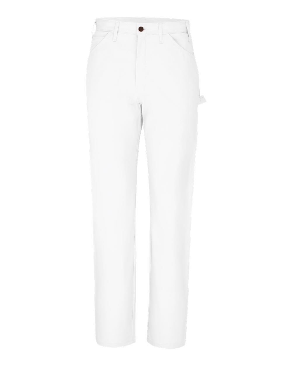 Front View of White - 30I Painter's Utility Pants - Odd Sizes - 2953ODD