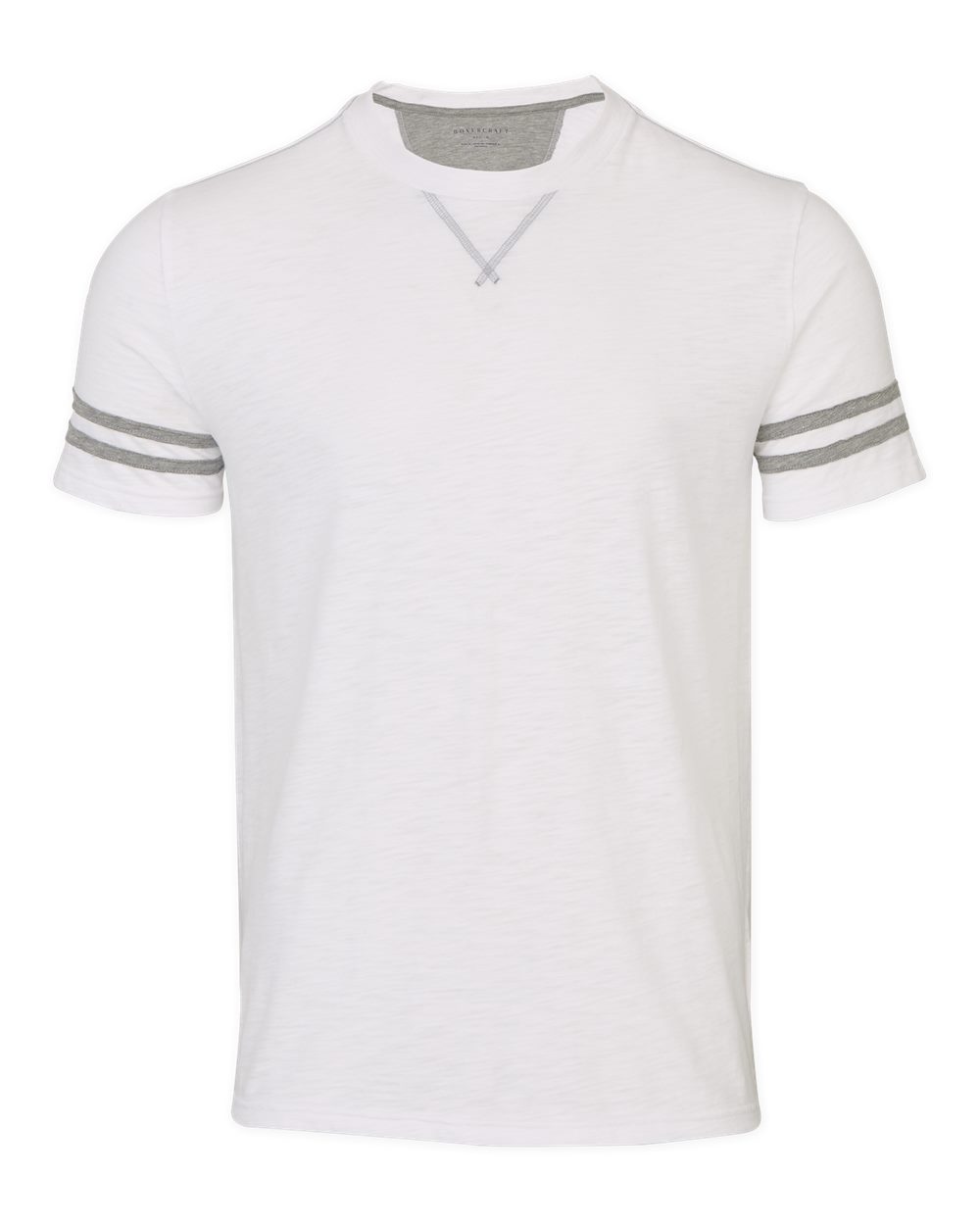 Front View of White Arena T-Shirt - BM2402