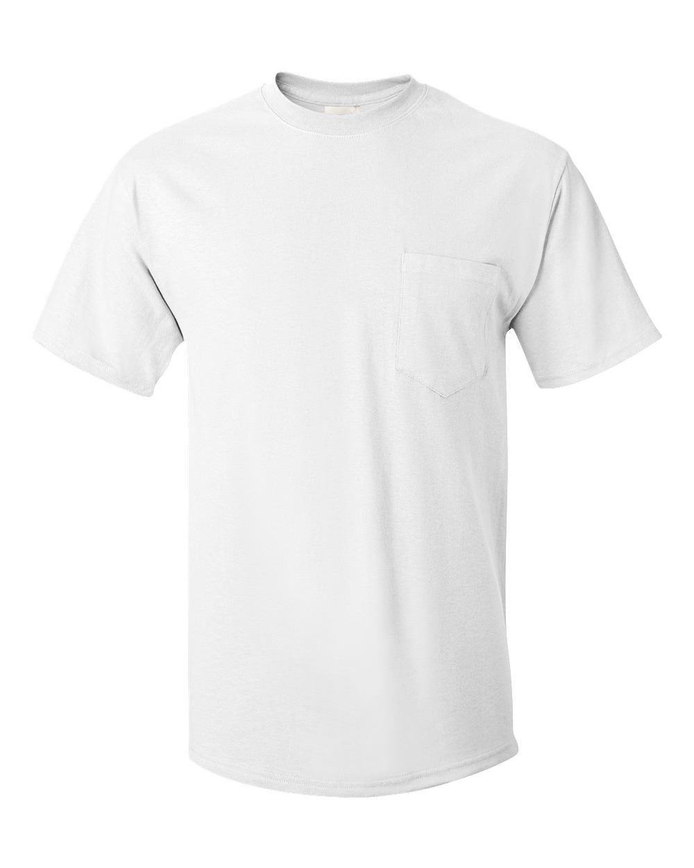 White Authentic Pocket T-Shirt - 5590