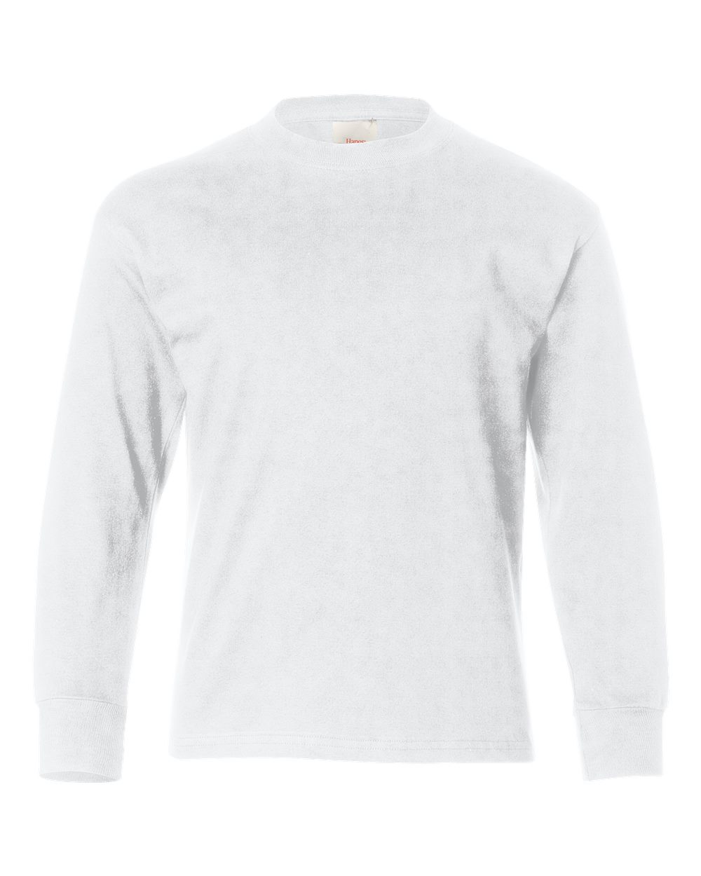 White Authentic Youth Long Sleeve T-Shirt - 5546