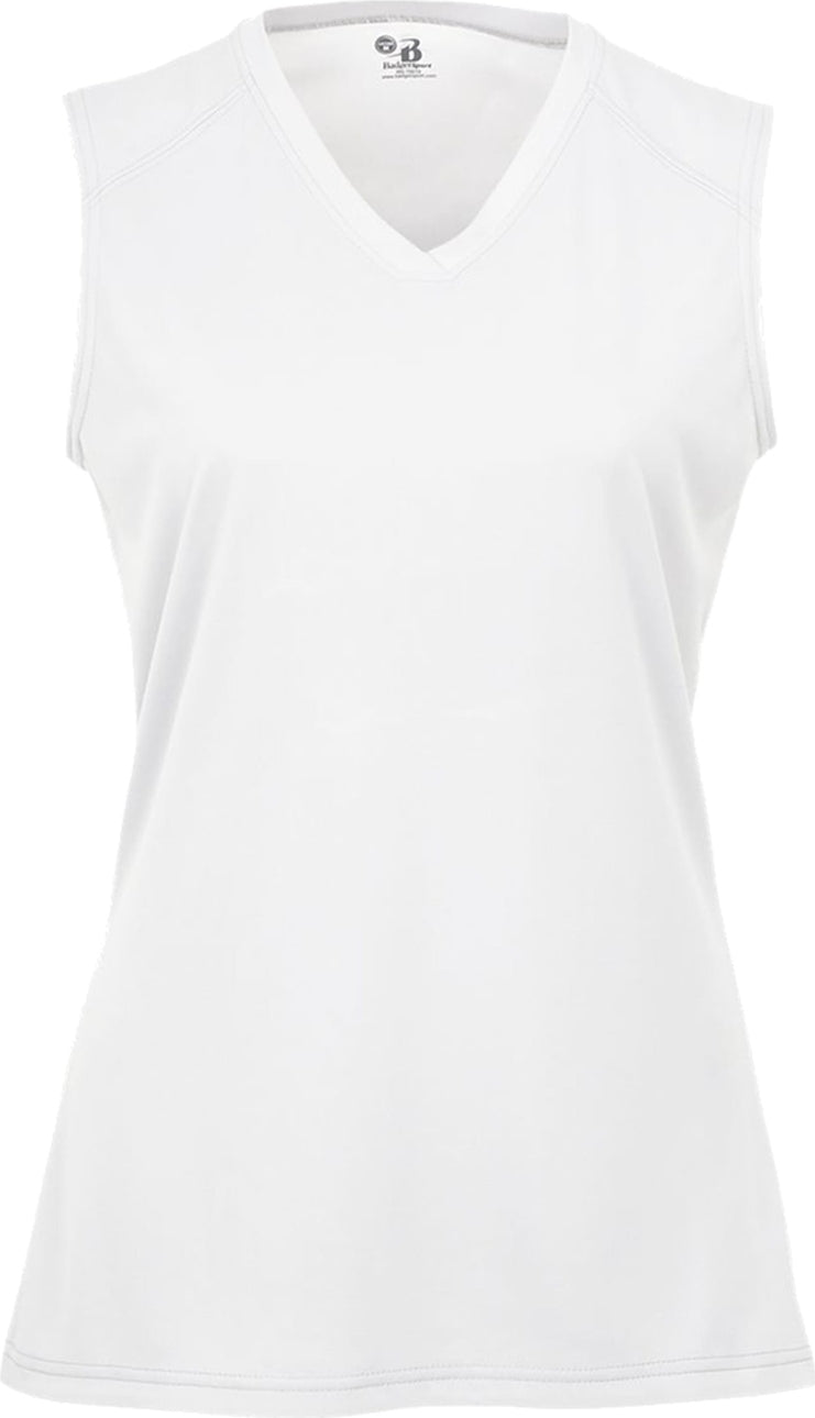 WHITE GIRLS B-CORE SLEEVELESS TANK
