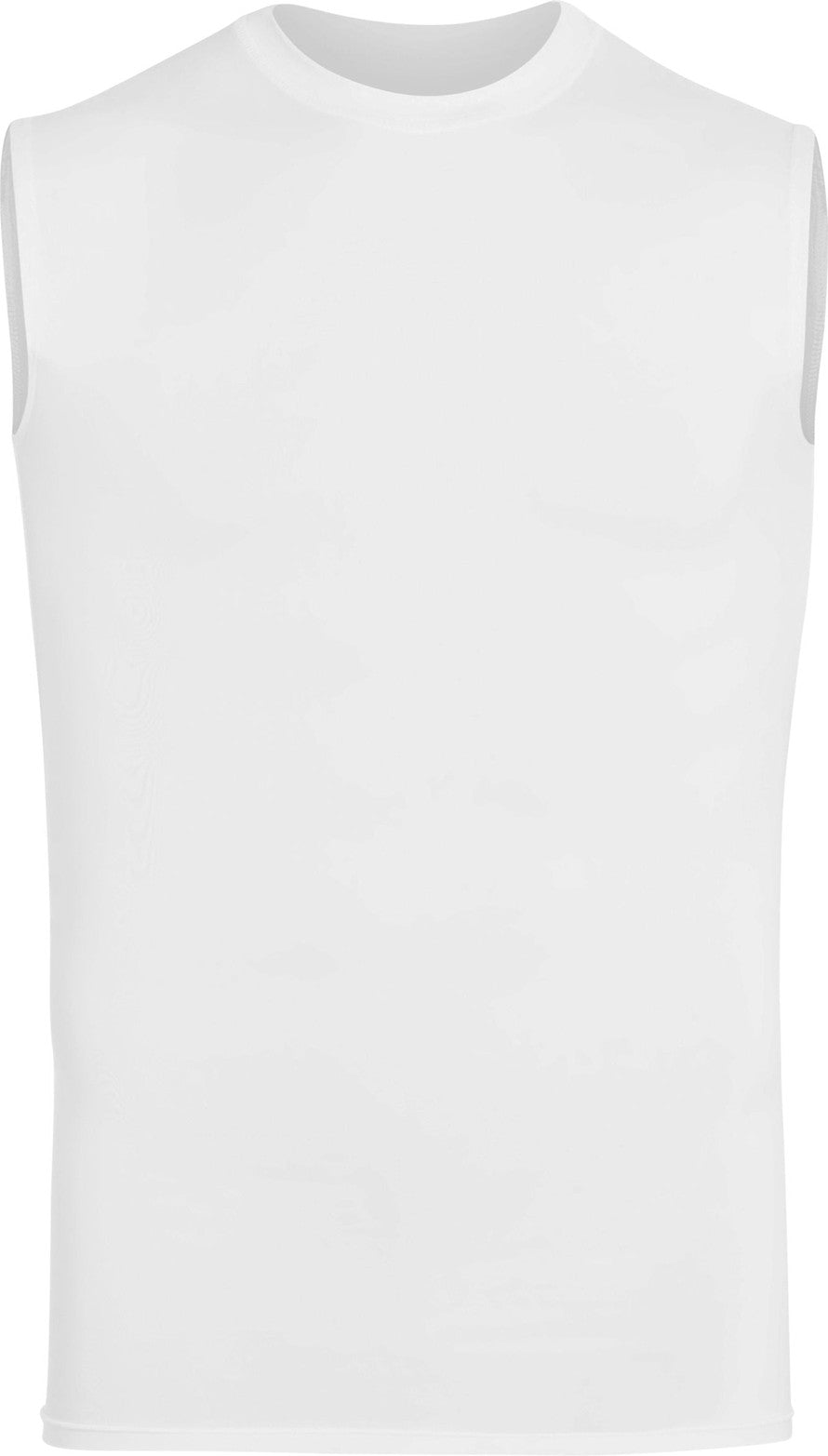 WHITE HYPERFORM CMPRSS SLVLSS SHIRT